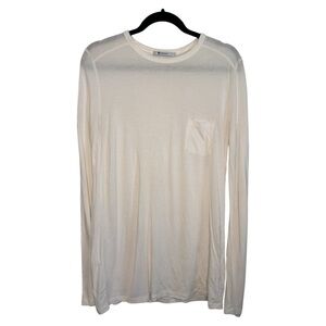 Alexander Wang Long Sleeve White Tshirt